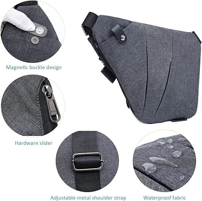 Anti-Theft Crossbody Bag