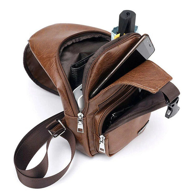 Leather Crossbody Bag