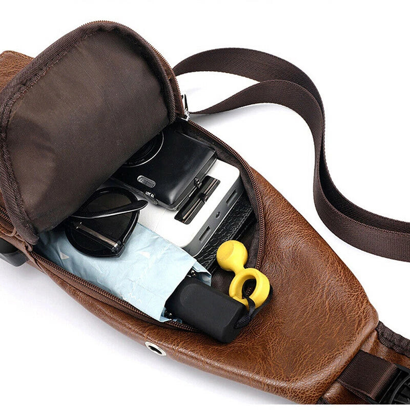 Leather Crossbody Bag
